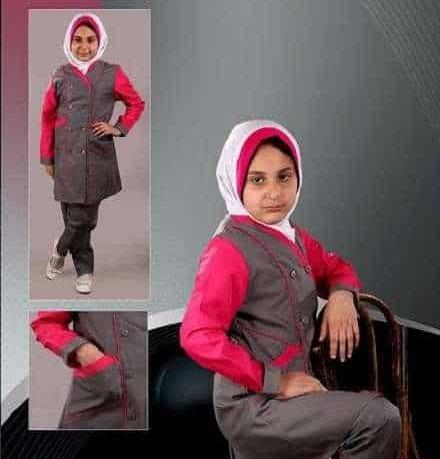 عکس مانتو شلوار دخترانه مدرسه