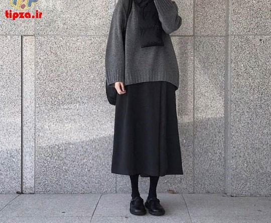 عکس مانتو و دامن شیک