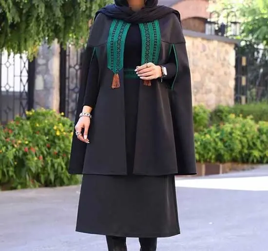 عکس مانتو دامن جدید