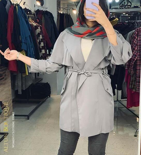 عکس مدل مانتو یقه انگلیسی
