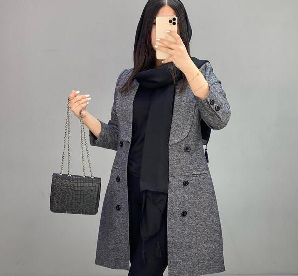عکس مانتو با یقه آرشال