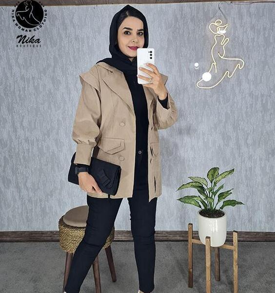 عکس مانتو کتی یقه آرشال