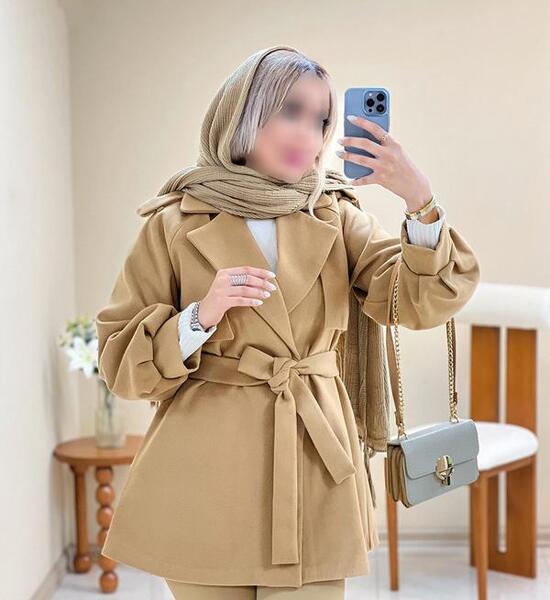 عکس مانتو کتی یقه انگلیسی