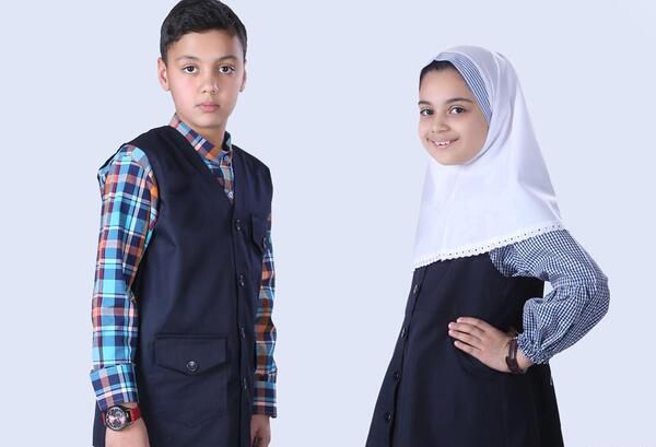 عکس مانتو شلوار دخترانه برای مدرسه