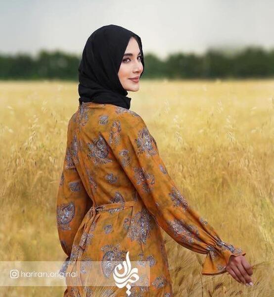 عکس مانتو نخی بلند