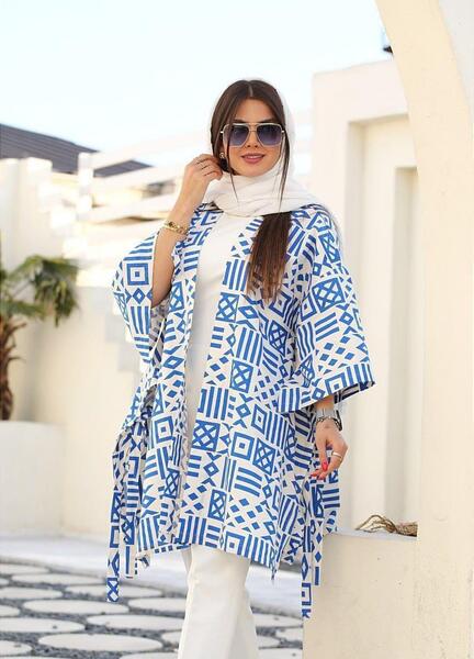 عکس مانتو نخی تابستانی زنانه