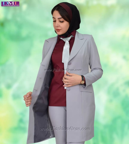 عکس مانتو با پارچه مازراتی