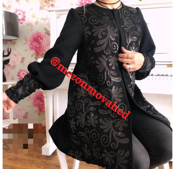 عکس مانتو نیم کلوش