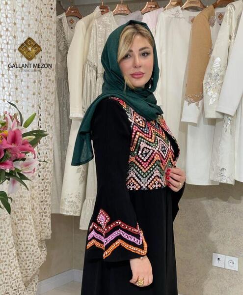 عکس مانتو نیم کلوش