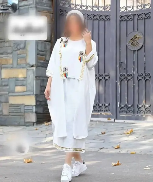 عکس مانتو دامن کلوش