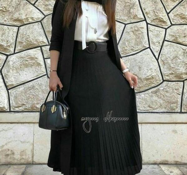 عکس مانتو دامن کلوش