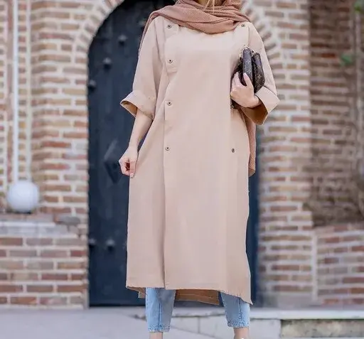 عکس مانتو گشاد و بلند