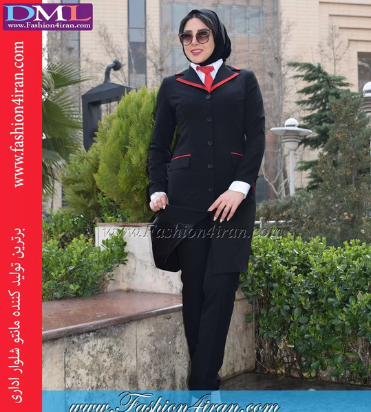 عکس مانتو شلوار قرمز