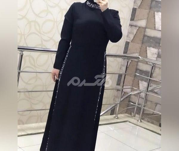 عکس مانتو عبایی مشکی