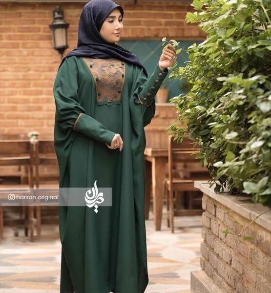 عکس مانتو عبایی جدید دخترانه