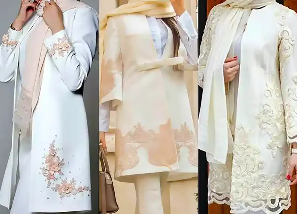 عکس مانتو عقدی