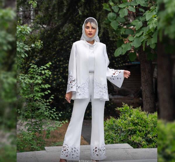 عکس مانتو شلوار عقد