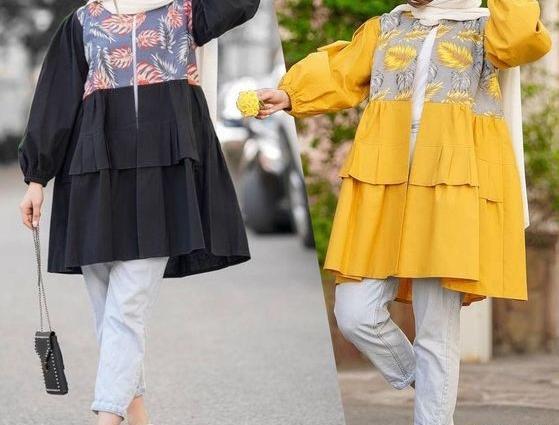 عکس مدل مانتو عروسکی دخترانه