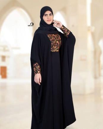 عکس مانتو عبایی مشکی جدید