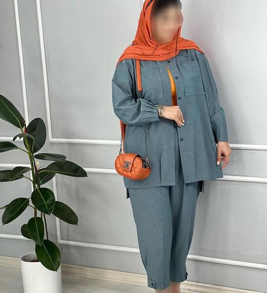 عکس مانتو شلوار ست جدید