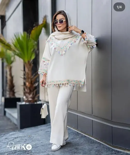 عکس مانتو شلوار ست اسپرت