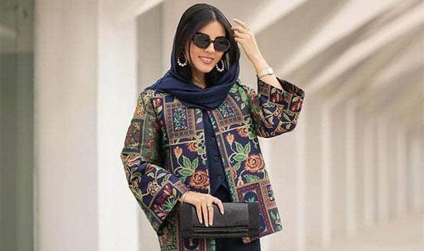 عکس مانتو کتی طرح دار