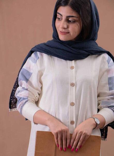 عکس مانتو لنین طرح دار جدید