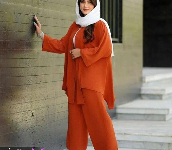 عکس مانتو شلوار ست ابروبادی