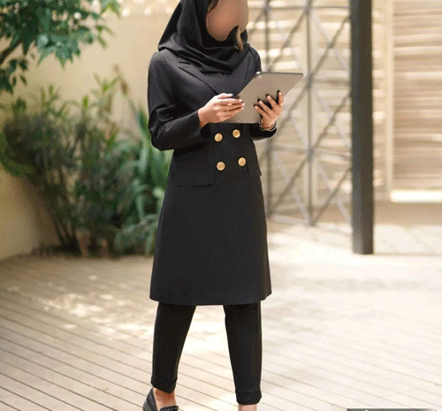 عکس مانتو شلوار مدرسه دخترانه