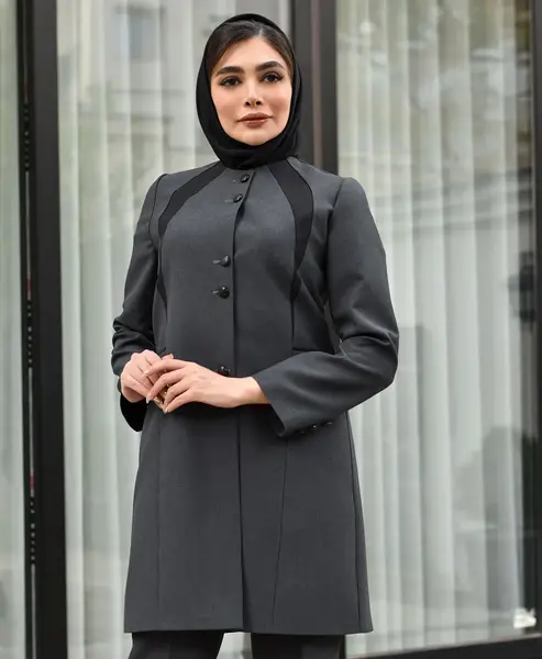 عکس مدل مانتو شلوار اداری