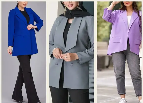 عکس مانتو کوتاه شیک جدید