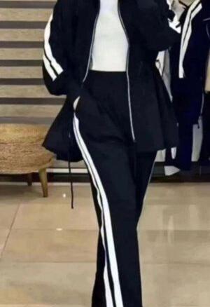 عکس ست مانتو شلوار اسپرت دخترانه