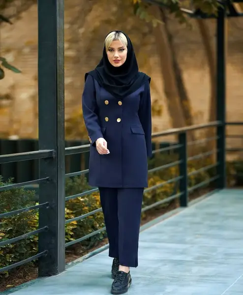 عکس انواع مانتو شلوار اداری