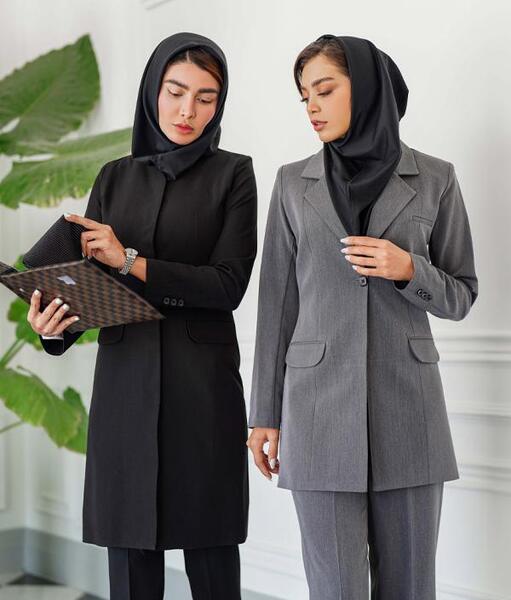 عکس مانتو شلوار اداری شیک