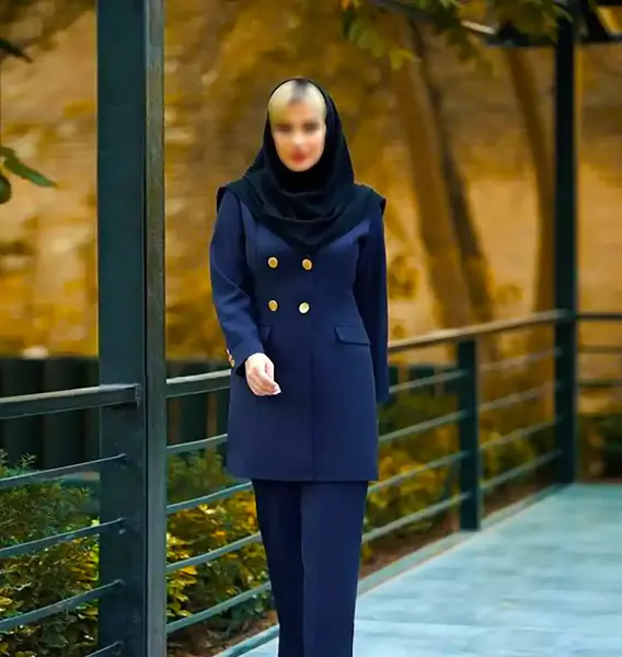 عکس مانتو شلوار اداری شیک