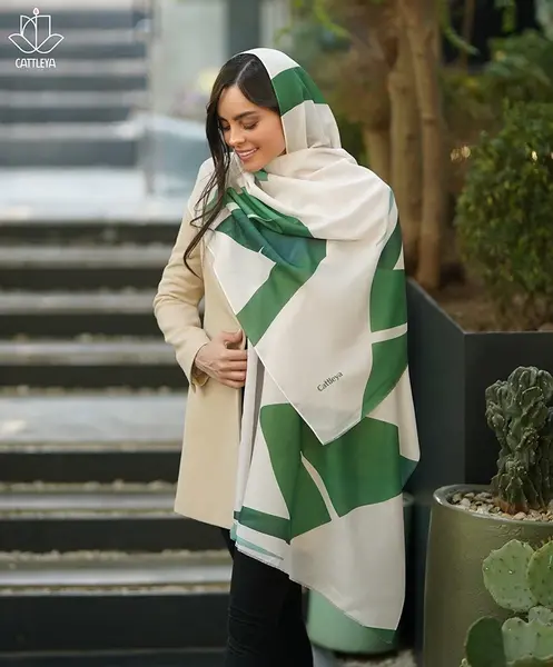 عکس مانتو سبز لجنی