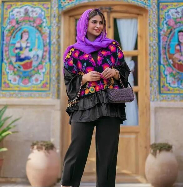 عکس مانتو سنتی شیک