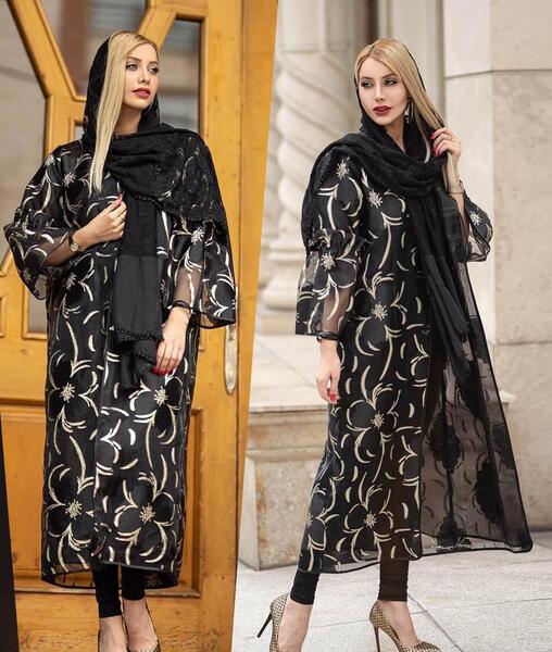 عکس مانتو مجلسی زنانه شیک