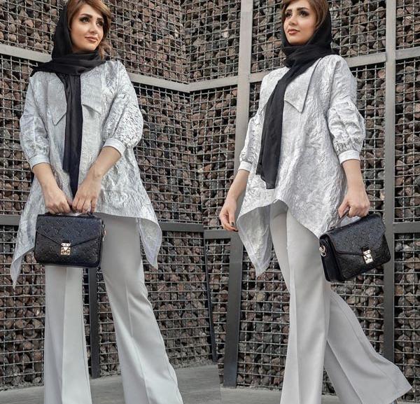 عکس مانتو مجلسی زنانه شیک