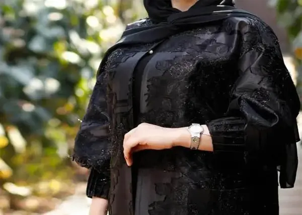 عکس مانتو ژاکارد بلند