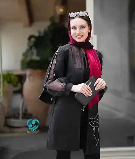 عکس مانتو ژاکارد دخترانه