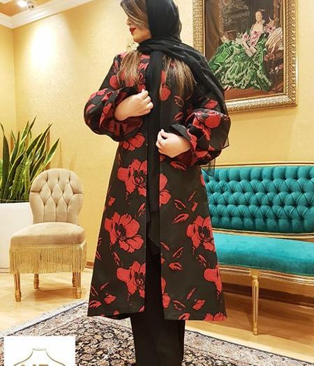 عکس مدل مانتو ژاکارد