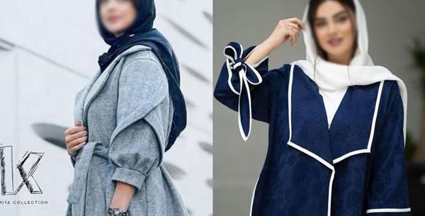 عکس مانتو کوتاه دخترانه شیک