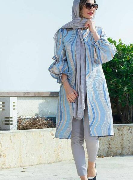عکس مانتو کوتاه دخترانه شیک