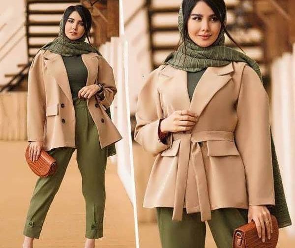 عکس مانتو کوتاه دخترانه جدید