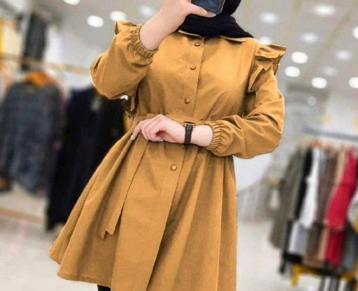 عکس مانتو عروسکی دخترانه کوتاه