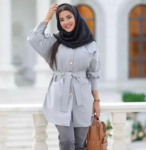 عکس مانتو شلوار دانشجویی