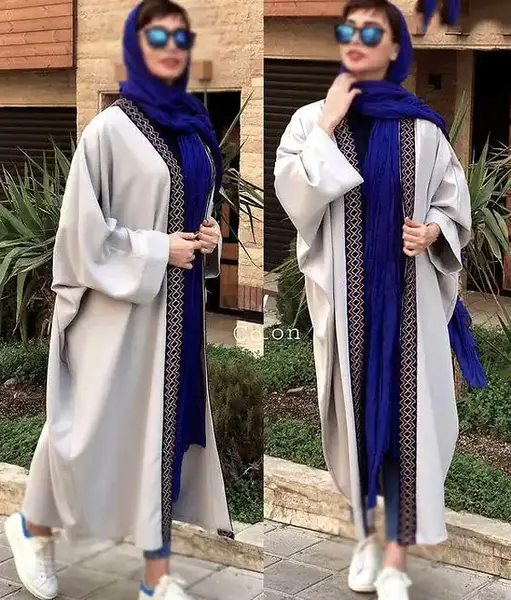 عکس مانتو مجلسی دخترانه بلند