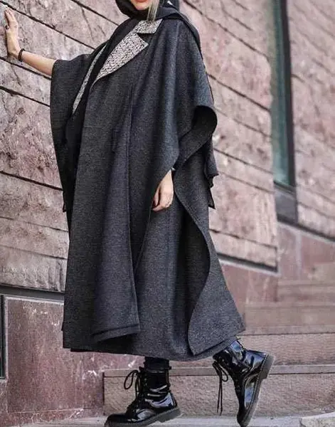 عکس مدل مانتو خفاشی