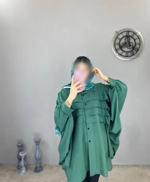 عکس مدل مانتو خفاشی